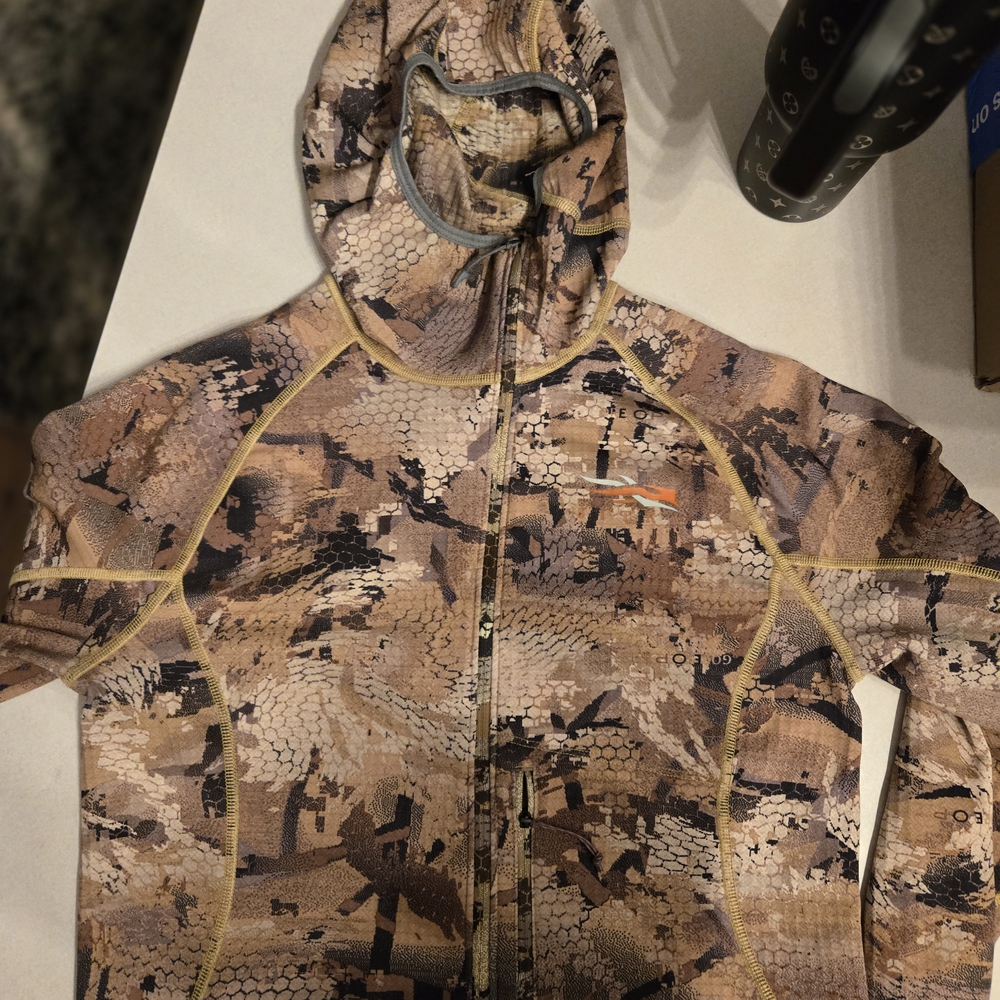 SITKA Camouflage Hooded Jacket